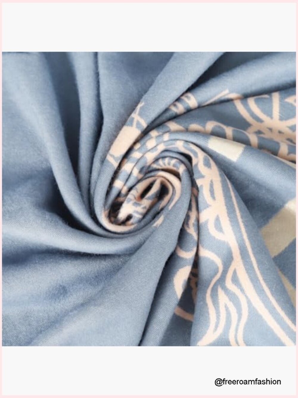 Silky Pashmina Shawl Wrap - Lightweight Cashmere Blend, Evening Blanket Poncho - Picture 2 of 7
